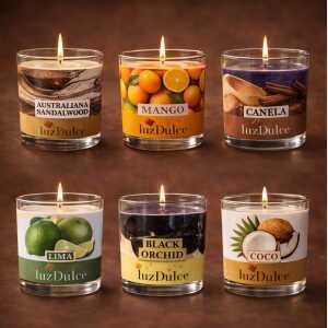 Velas Aromáticas Paso Cristal