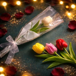 Vela Tulipán Amor Eterno