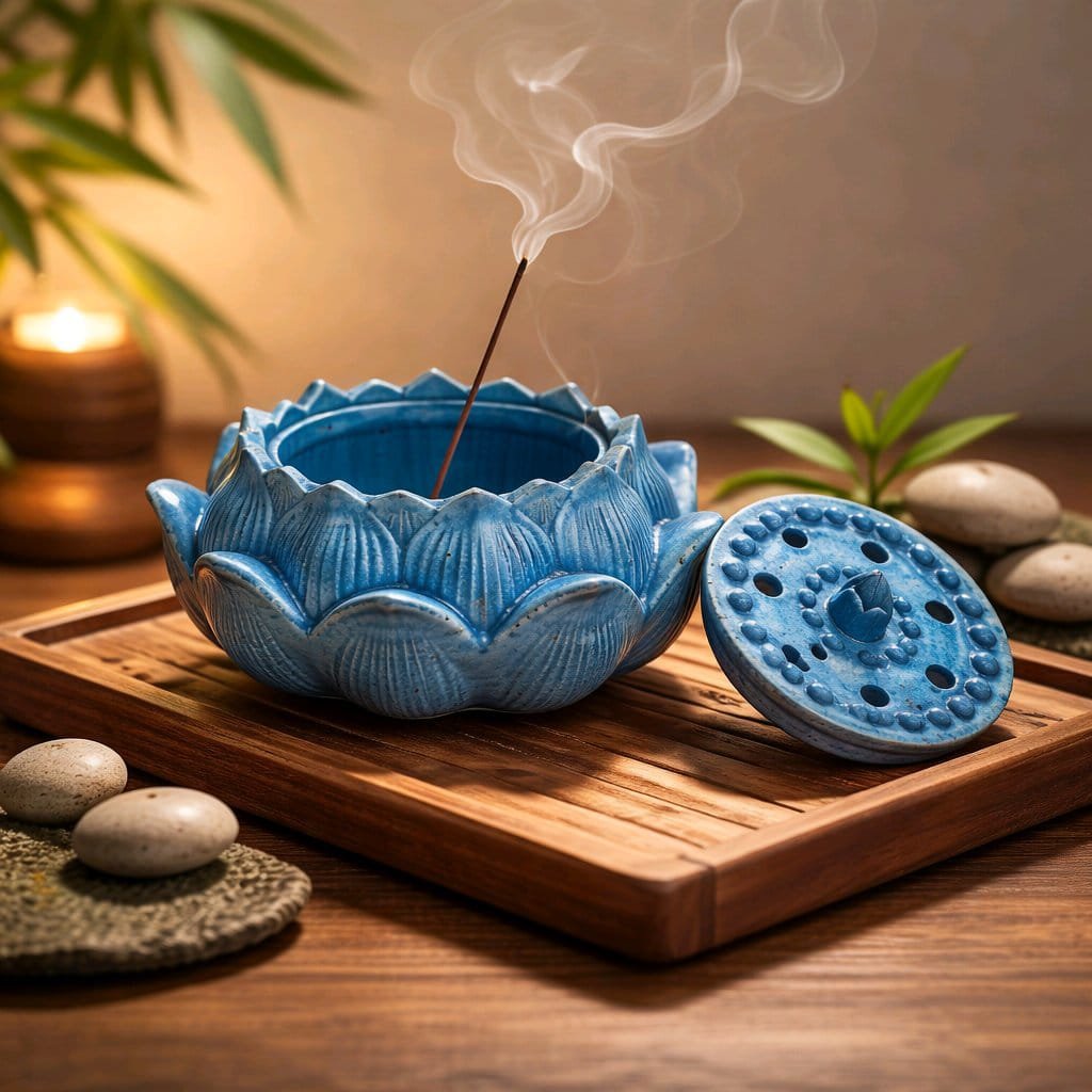 Incensario Flor de Loto - Imagen 9