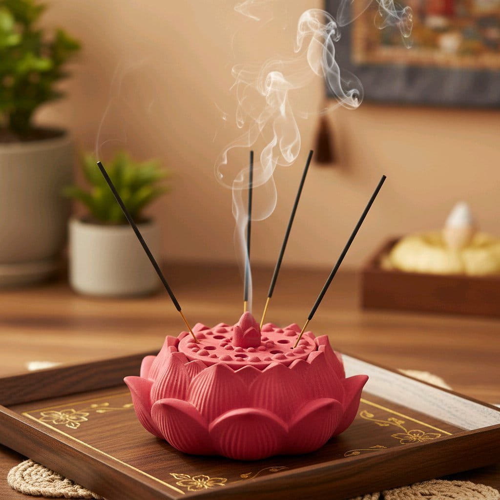Incensario Flor de Loto - Imagen 3