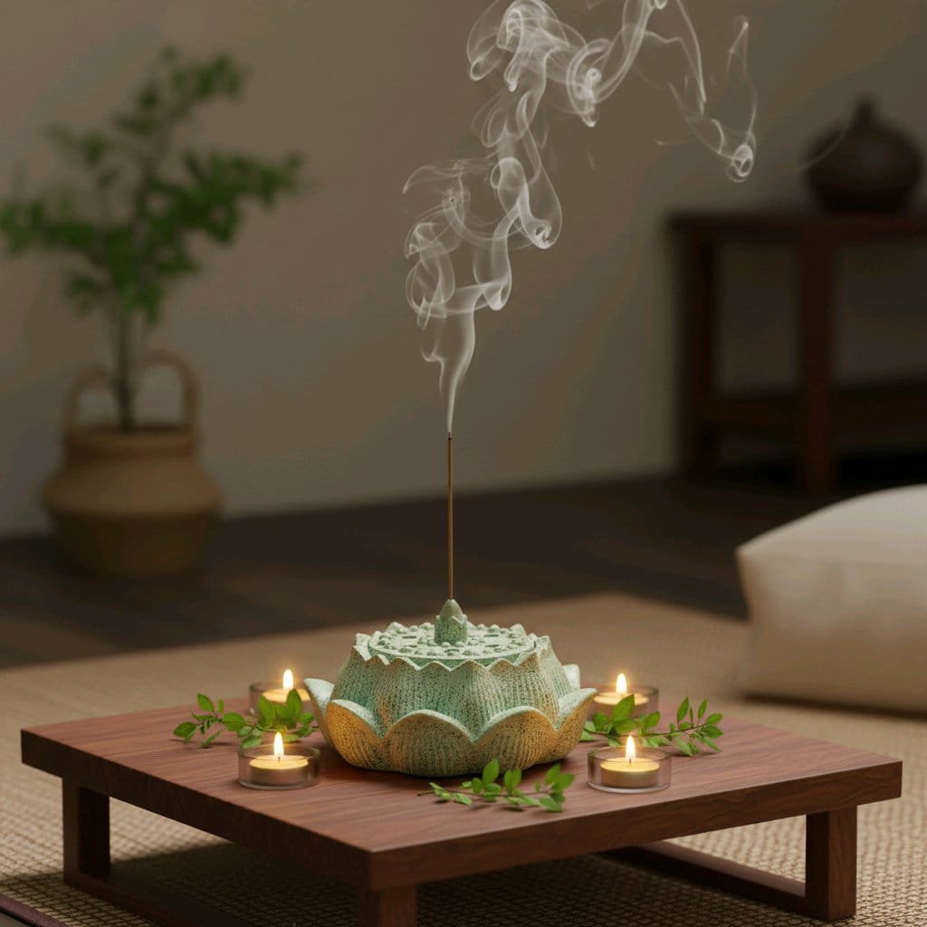 Incensario Flor de Loto - Imagen 2