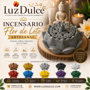 Incensario Flor de Loto